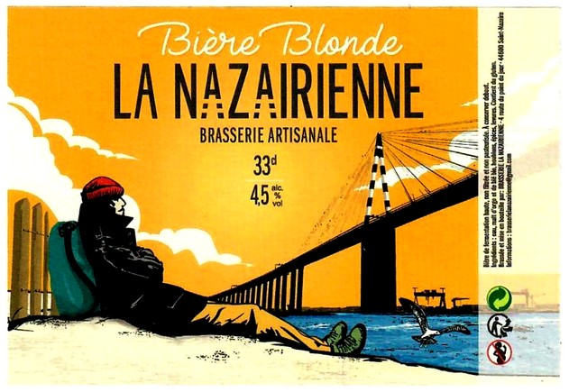 etiquette BRASSERIE LA NAZAIRIENNE 09