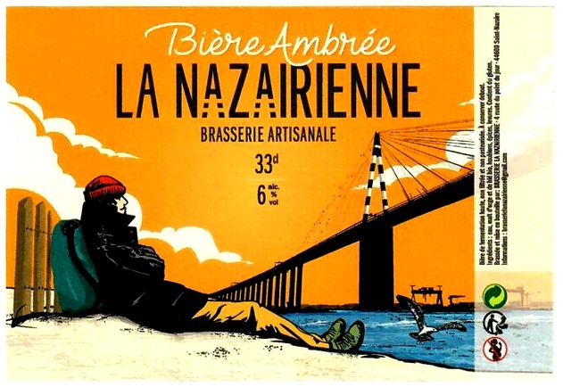 etiquette BRASSERIE LA NAZAIRIENNE 10