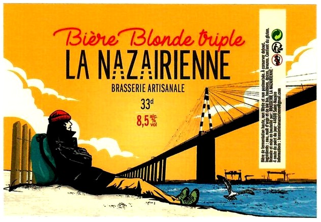 etiquette BRASSERIE LA NAZAIRIENNE 11