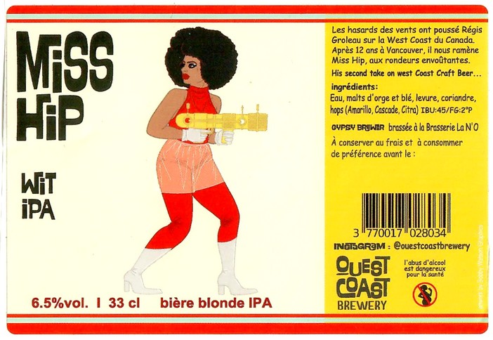 Etiquette BRASSERIE LA NO 05