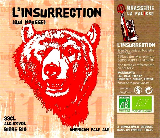 etiquette BRASSERIE LA PALISSE 03