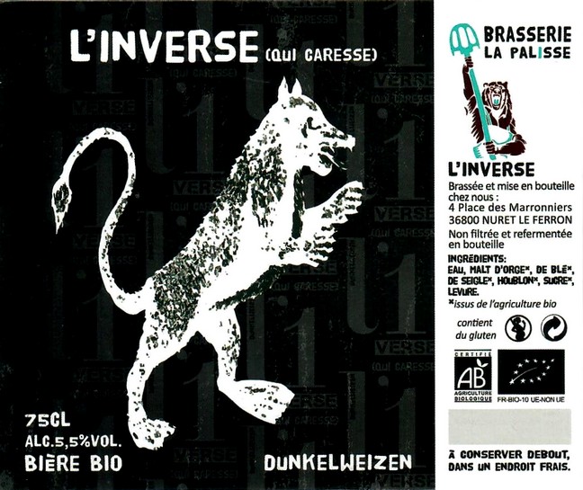 Etiquette BRASSERIE LA PALISSE 10