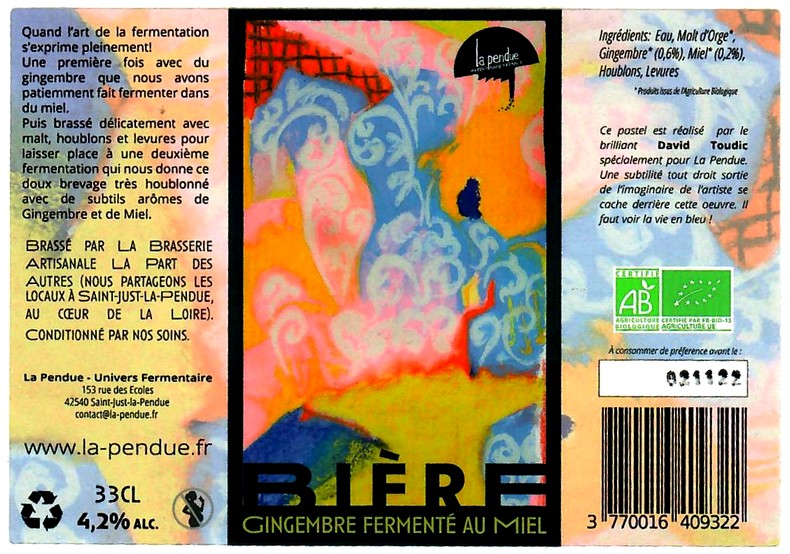 etiquette BRASSERIE LA PART DES AUTRES 02