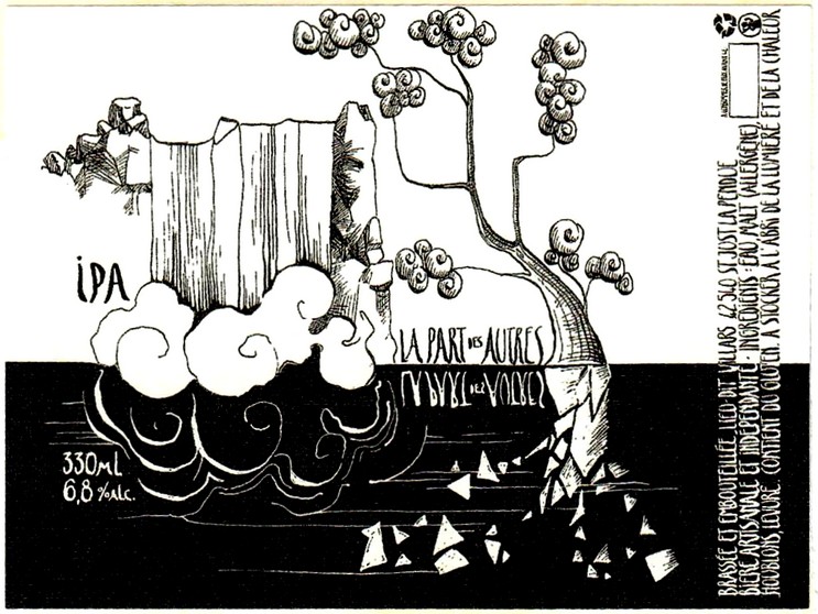 etiquette BRASSERIE LA PART DES AUTRES 03