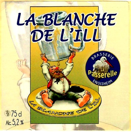 etiquette BRASSERIE LA PASSERELLE 08