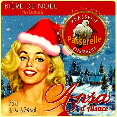 etiquette BRASSERIE LA PASSERELLE 10