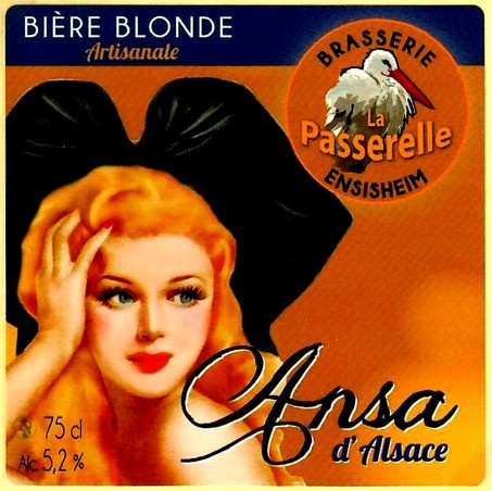 etiquette BRASSERIE LA PASSERELLE 11