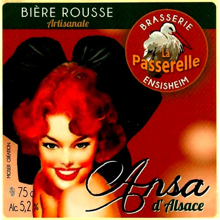 etiquette BRASSERIE LA PASSERELLE 13