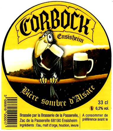 etiquette BRASSERIE LA PASSERELLE 22