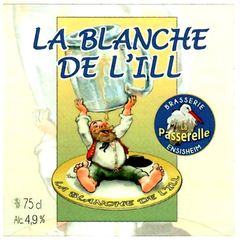 etiquette BRASSERIE LA PASSERELLE 27