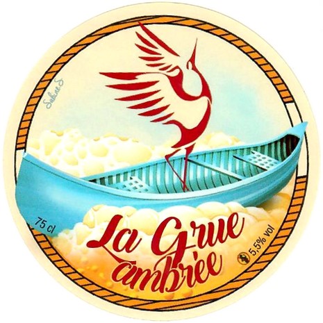 Etiquette BRASSERIE LA PASSERELLE 68