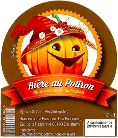 Etiquette BRASSERIE LA PASSERELLE 70