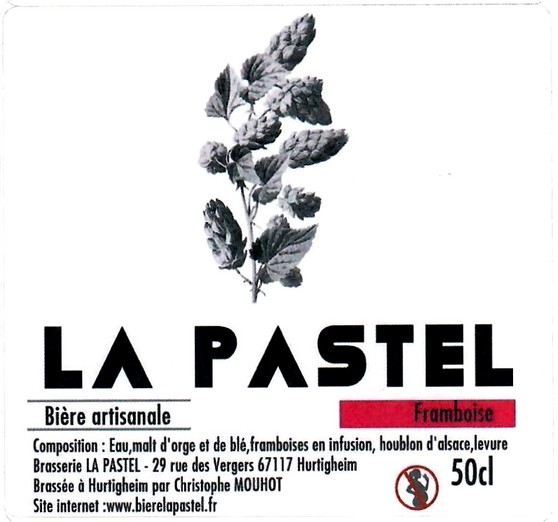 etiquette BRASSERIE LA PASTEL 11