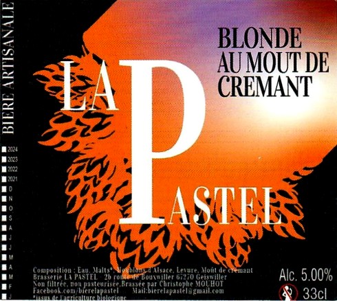 etiquette BRASSERIE LA PASTEL 13