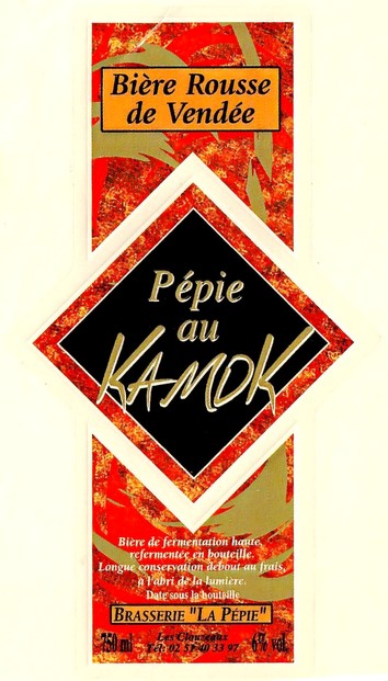 Etiquette BRASSERIE LA PEPIE 06