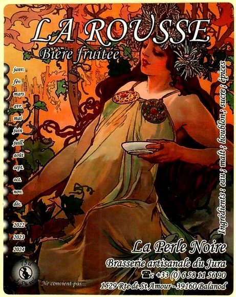 Etiquette BRASSERIE LA PERLE NOIRE 12