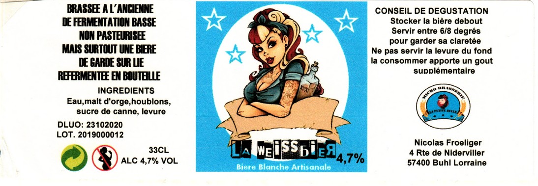 etiquette BRASSERE LA PETITE BULLE 02