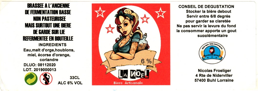 etiquette BRASSERE LA PETITE BULLE 04