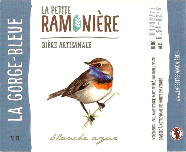 Etiquette BRASSERIE LA PETITE RAMONIERE 11