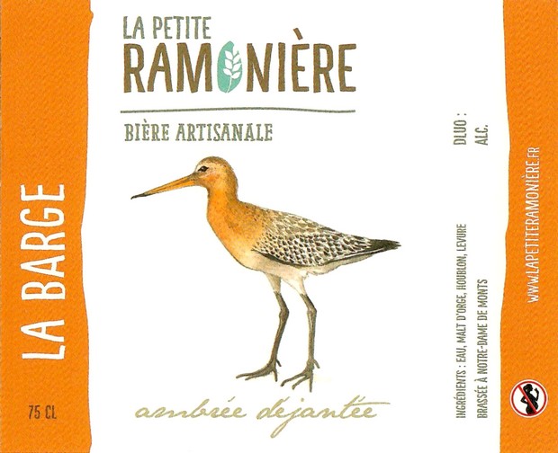 Etiquette BRASSERIE LA PETITE RAMONIERE 17