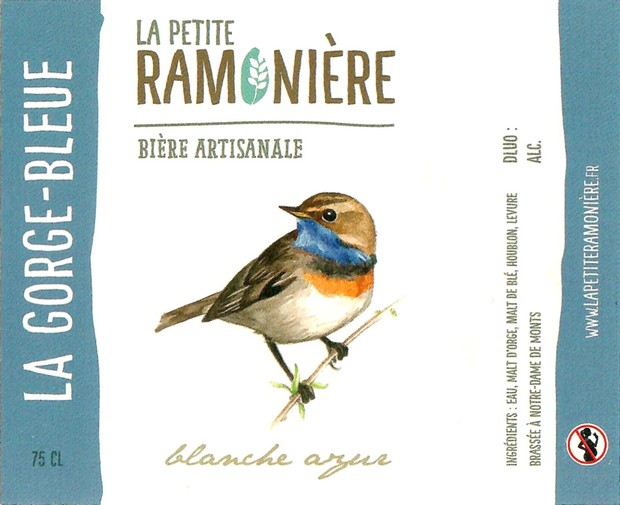 Etiquette BRASSERIE LA PETITE RAMONIERE 21