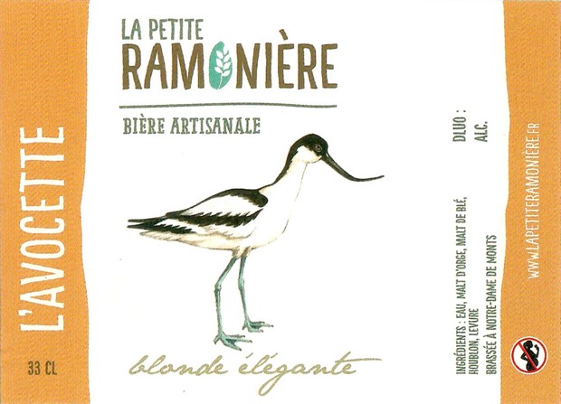 Etiquette BRASSERIE LA PETITE RAMONIERE 23