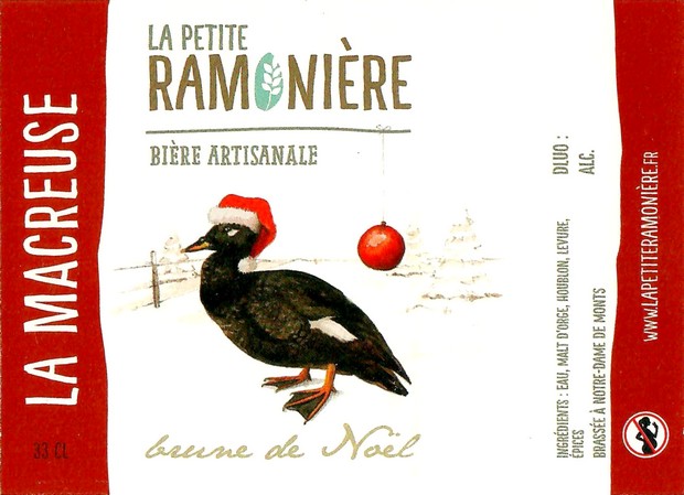 Etiquette BRASSERIE LA PETITE RAMONIERE 25