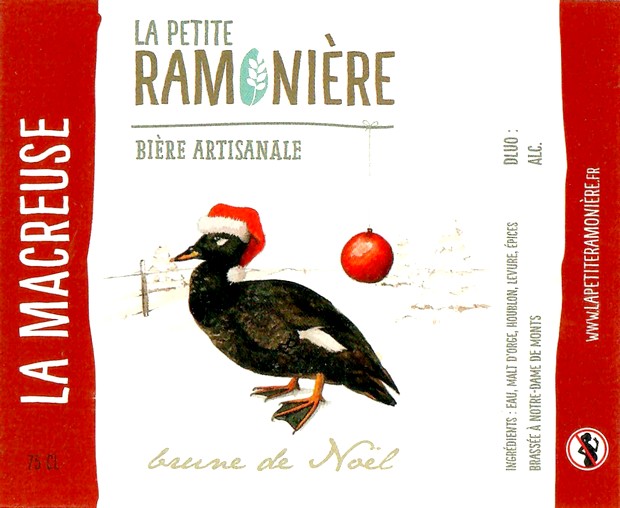 Etiquette BRASSERIE LA PETITE RAMONIERE 26