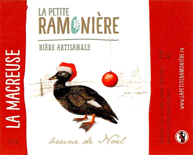 Etiquette BRASSERIE LA PETITE RAMONIERE 30