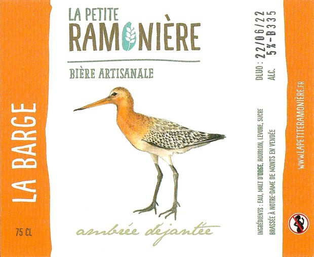 Etiquette BRASSERIE LA PETITE RAMONIERE 32