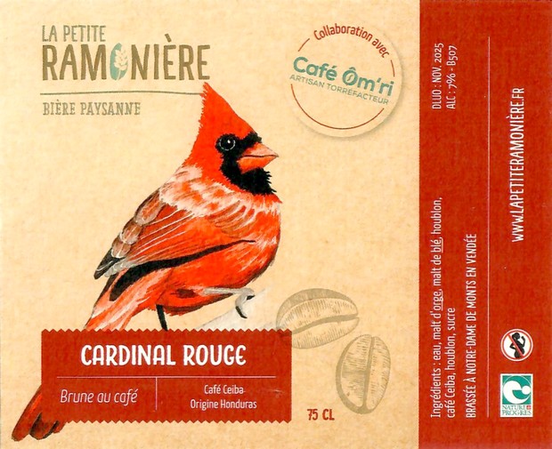 Etiquette BRASSERIE LA PETITE RAMONIERE 43
