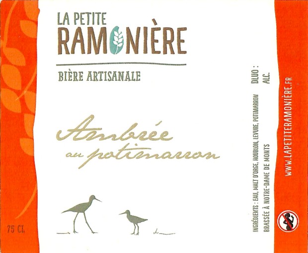 Etiquette BRASSERIE LA PETITE RAMONIERE 44