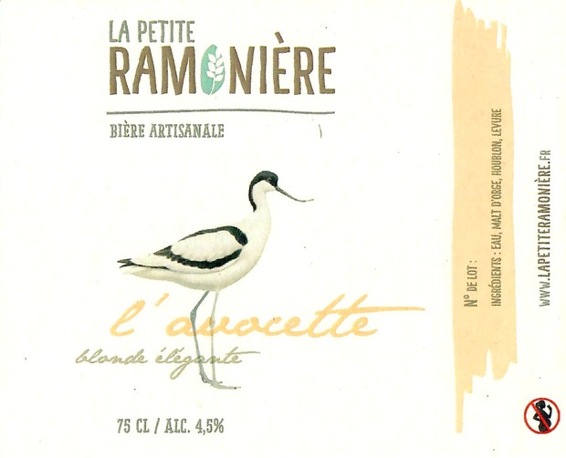 Etiquette BRASSERIE LA PETITE RAMONIERE 47