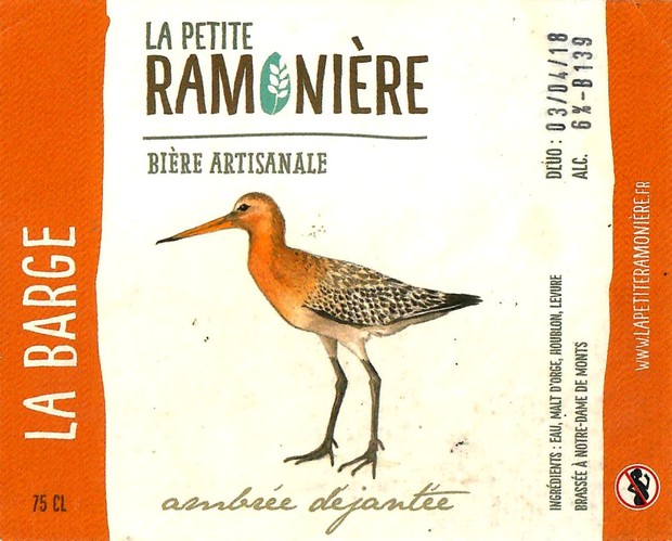 Etiquette BRASSERIE LA PETITE RAMONIERE 50