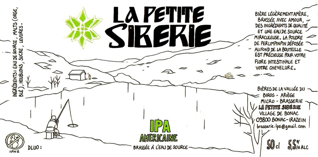 etiquette BRASSERIE LA PETITE SIBERIE 05
