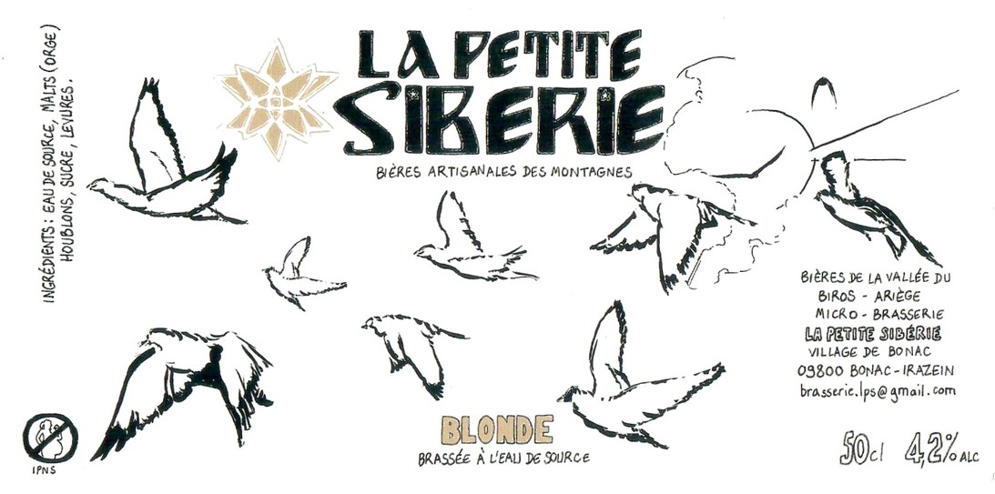 Etiquette BRASSERIE LA PETITE SIBERIE 06
