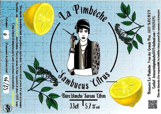 Etiquette BRASSERIE LA PIMBECHE 05