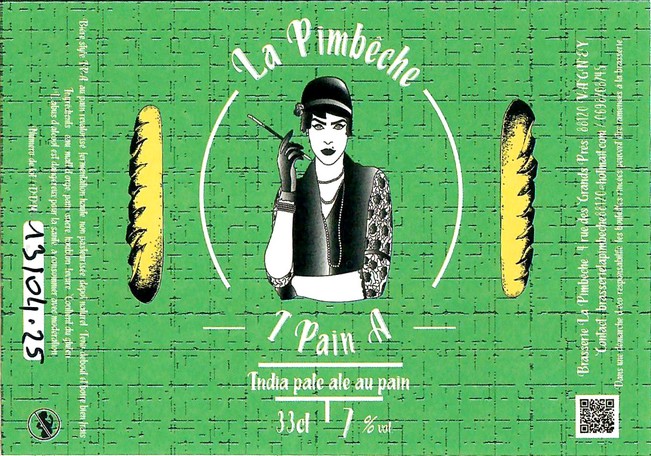 Etiquette BRASSERIE LA PIMBECHE 06