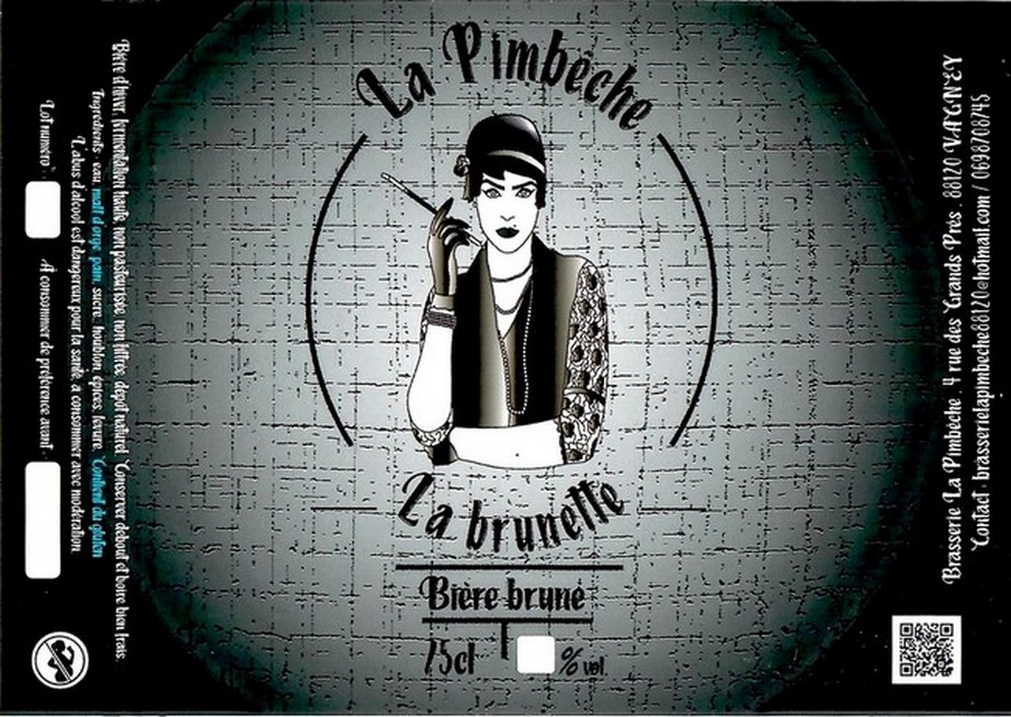 Etiquette BRASSERIE LA PIMBECHE 08