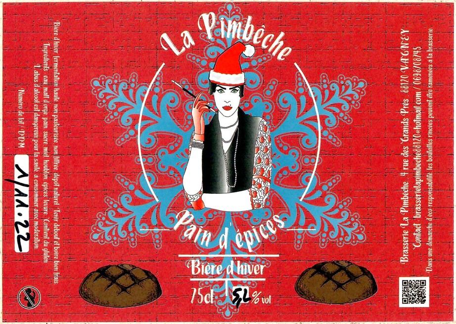 Etiquette BRASSERIE LA PIMBECHE 09