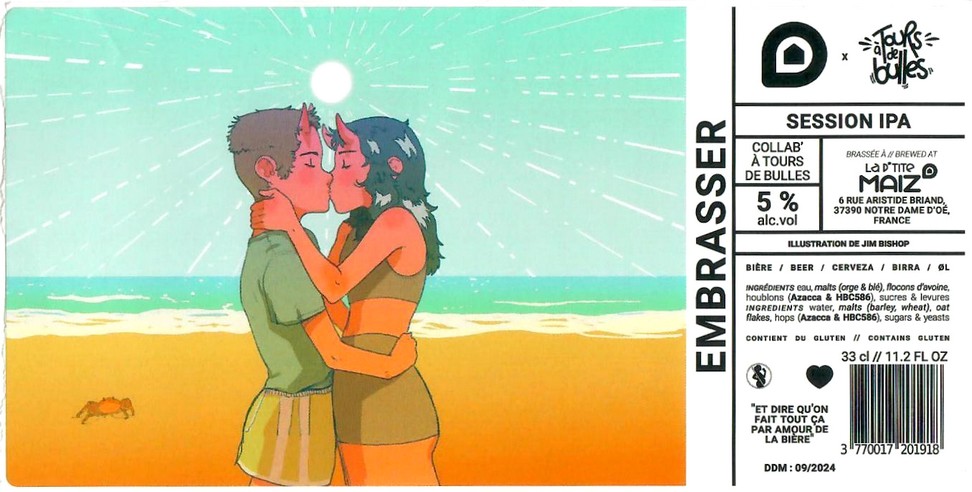 Etiquette BRASSERIE LA PTITE MAIZ 14