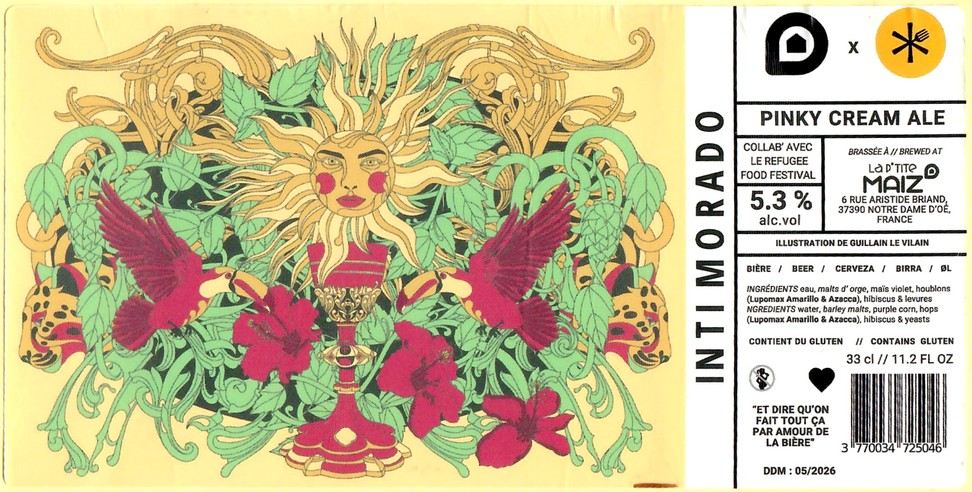 Etiquette BRASSERIE LA PTITE MAIZ 20