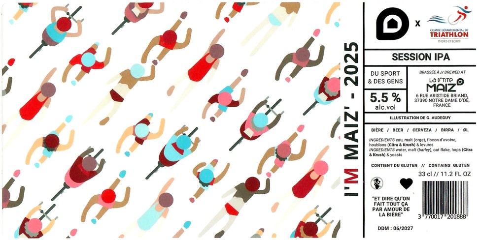 Etiquette BRASSERIE LA PTITE MAIZ 28