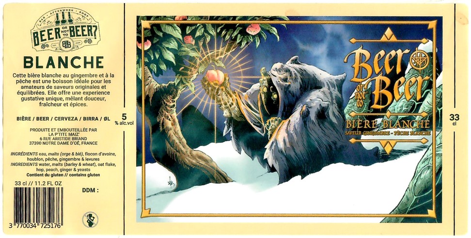 Etiquette BRASSERIE LA PTITE MAIZ 31