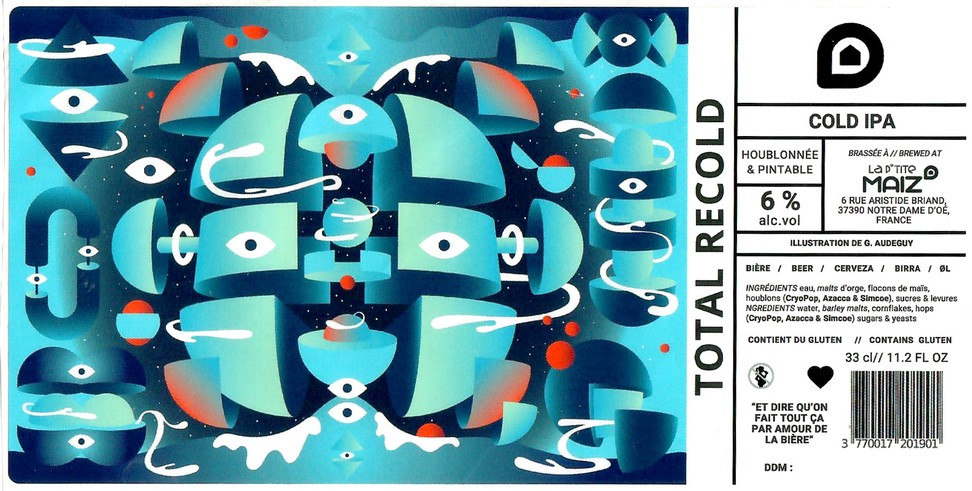 Etiquette BRASSERIE LA PTITE MAIZ 37