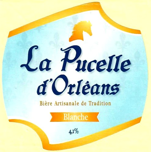 etiquette BRASSERIE LA PUCELLE D'ORLEANS 02