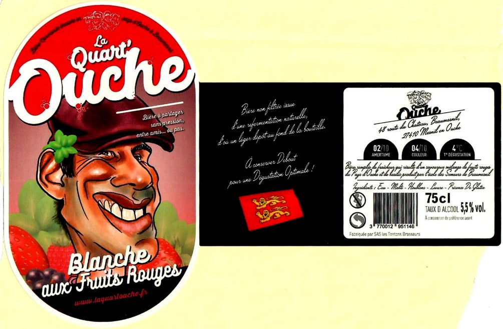 Etiquette BRASSERIE LA QUART'OUCHE 14