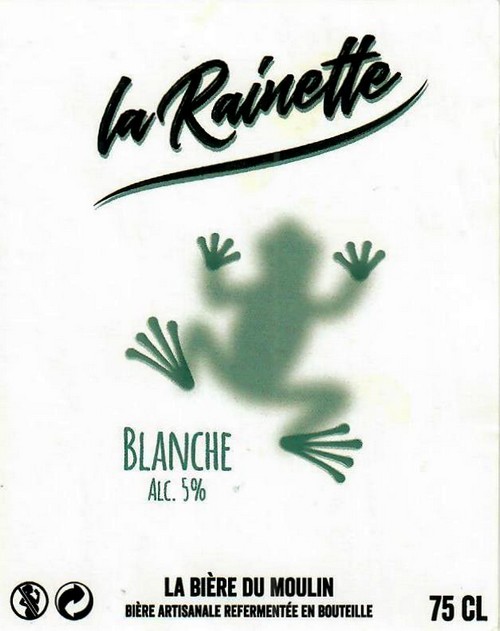 Etiquette BRASSERIE DE LA RAINETTE 16