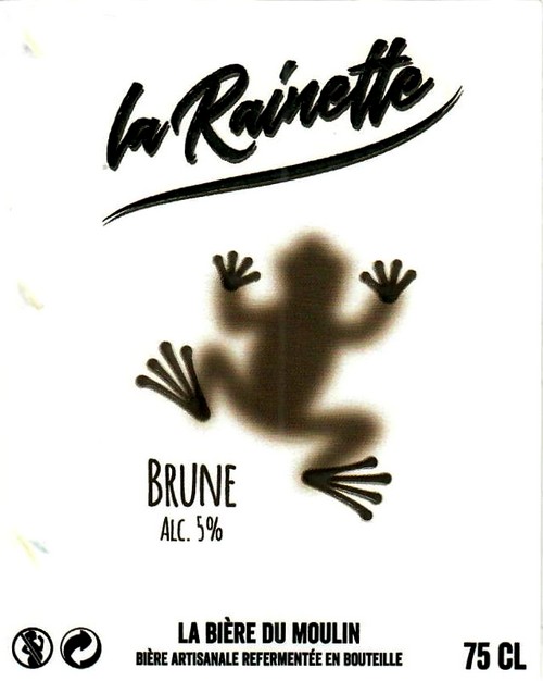 Etiquette BRASSERIE DE LA RAINETTE 18