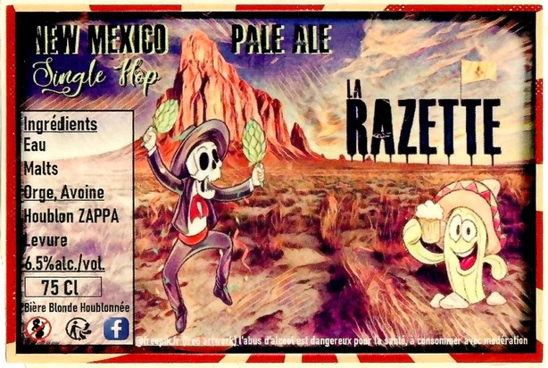 Etiquette BRASSERIE LA RAZETTE 03